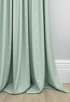 Puddle Down, Duck Stripe Egg - Made to Measure Curtains